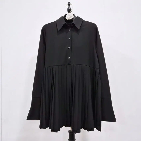 [BUNJANG] Eunoia Pleated Shirt / 유노이아 플리츠 셔츠