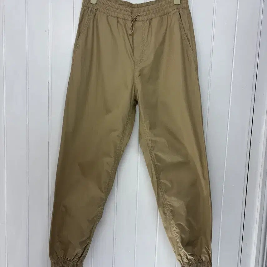 [BUNJANG] Jaju Beige Banding Jogger Pants (Women's 26-27 inch) / 자주 베이지 밴딩 조거팬츠 여성26-27인치 ㅡ0718
