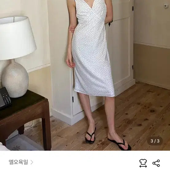 [BUNJANG] lo61 Jeje Dot One-Piece Dress / lo61 jeje dot 원피스