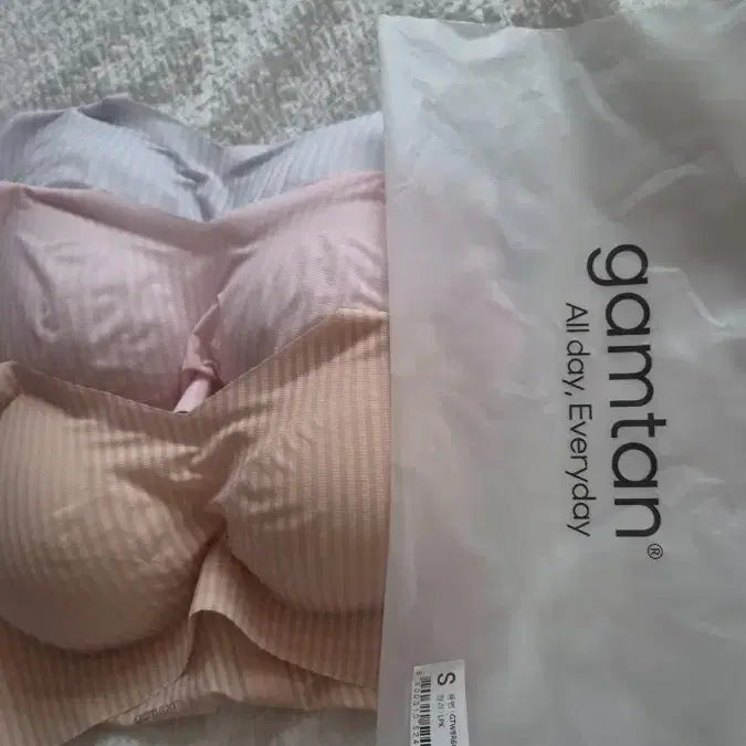 [BUNJANG] Women's Seamless Wireless Comfort Bralette Set (3-Pack) / 브라 3종