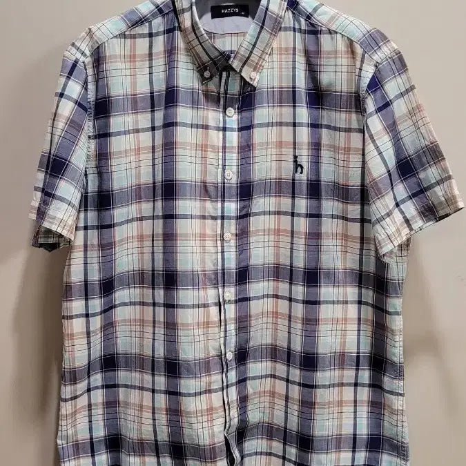 [BUNJANG] Hazzys Men's Checked Shirt / 헤지스 남성 체크 남방
