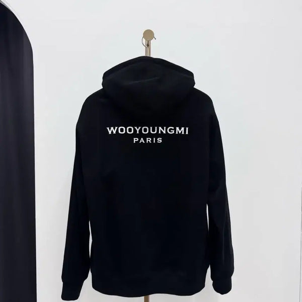 [BUNJANG] Wooyoungmi Back Logo Hoodie T-shirt / [52] 우영미 백로고 후드 티셔츠
