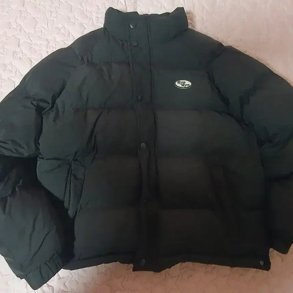 [BUNJANG] RonRon Padded Jacket Black / 론론 패딩 블랙