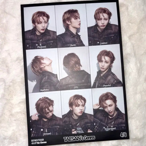 [BUNJANG] BOYNEXTDOOR Taesan No Genre Album Component Sticker / 보넥도 태산 스티커 노장르 앨범 구성품