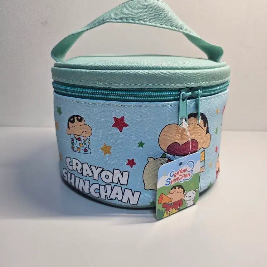 [BUNJANG] Crayon Shin-chan Round Pouch / 짱구 원형 파우치