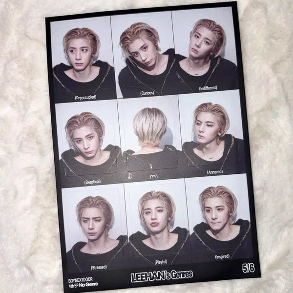 [BUNJANG] BOYNEXTDOOR Leehan Boynextdoor 'WHY..?' Album Component Sticker / 보넥도 이한 스티커 노장르 앨범 구성품