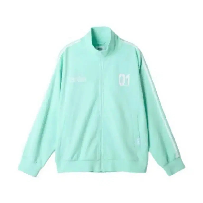 [BUNJANG] SPAO x Hatsune Miku Track Jersey Mint L Size / 스파오 하츠네미쿠 트랙져지 민트 L사이즈