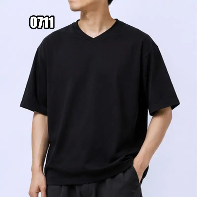 [BUNJANG] Uniqlo Theory Collaboration Airism Cotton Crewneck Short Sleeve T-Shirt / L 유니클로 X 띠어리 에어리즘 코튼 크루넥 반팔 티셔츠