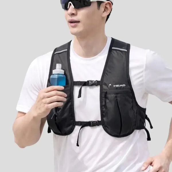 [BUNJANG] HEAD Sports Running Vest Black / 다이소  HEAD 스포츠 러닝 조끼 블랙
