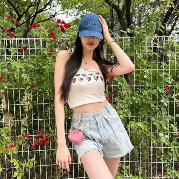 [BUNJANG] Miu Miu Denim Ball Cap / 미우미우 데님 볼캡