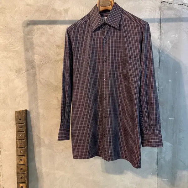 [BUNJANG] Ermenegildo Zegna Men's Cotton Shirt / 에르메네질도 제냐 셔츠 남성95-100