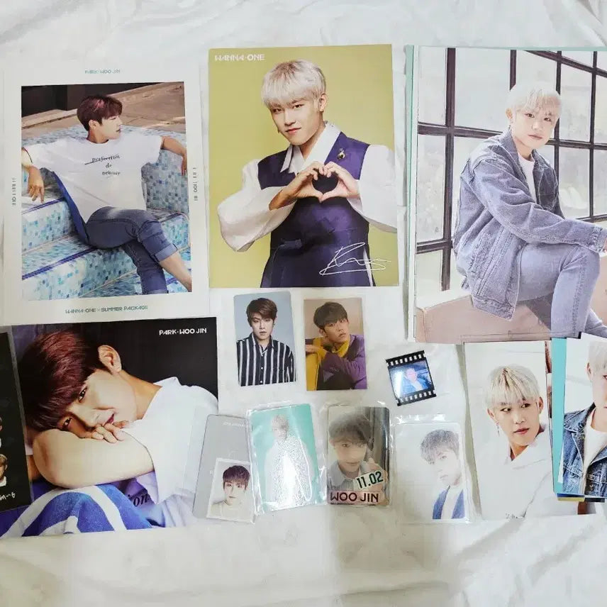 [BUNJANG] Wanna One Park Woojin AB6IX Bundle Set / 워너원 (일괄) WANNA ONE / 박우진 / AB6IX 에이비식스