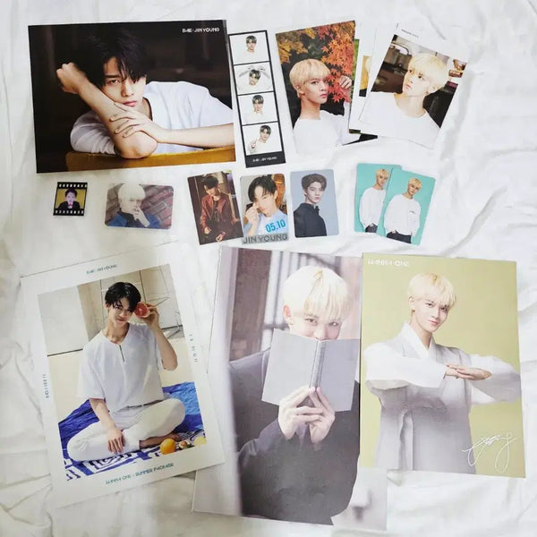 [BUNJANG] Wanna One Bae Jinyoung Bundle Set Photocard and Goods / 워너원 (일괄) WANNA ONE / 배진영 / cix