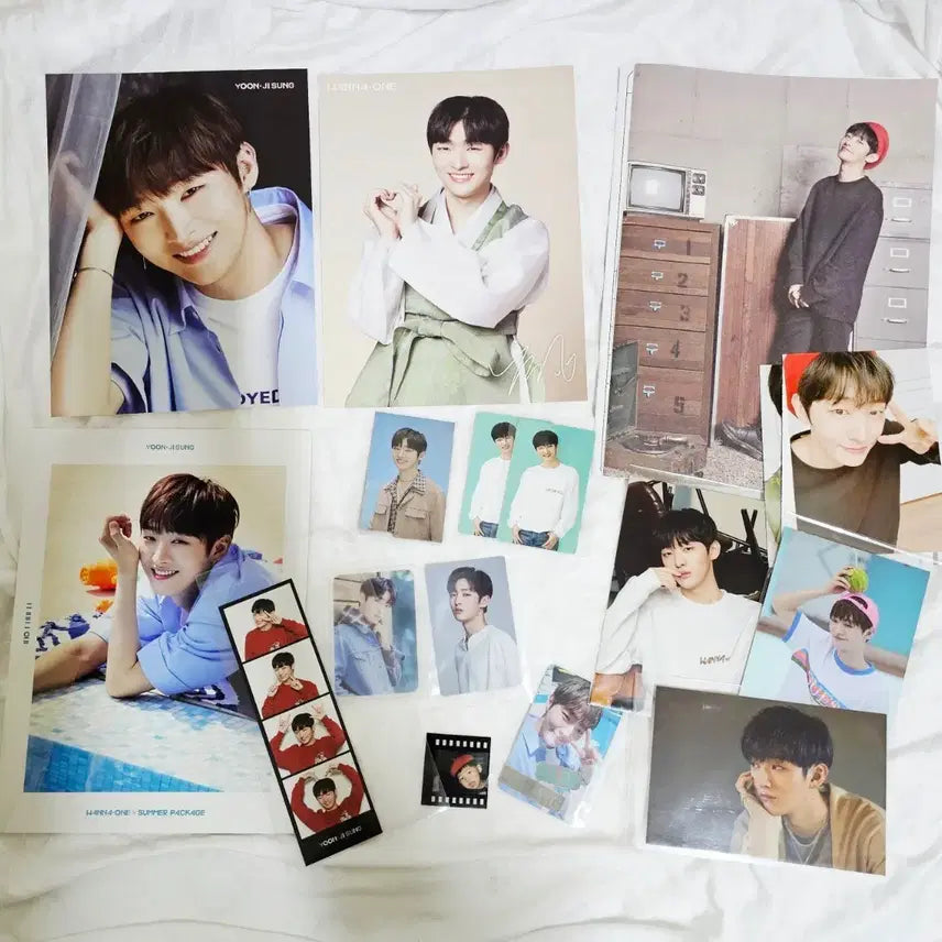 [BUNJANG] Wanna One Yoon Jisung Bundle Set / 워너원 WANNA ONE / 윤지성 (분철 일괄)