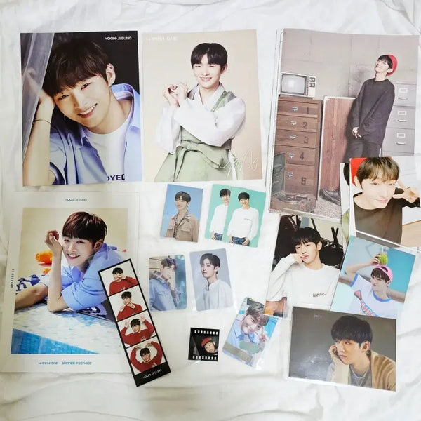 [BUNJANG] Wanna One Yoon Jisung Bundle Set / 워너원 WANNA ONE / 윤지성 (분철 일괄)
