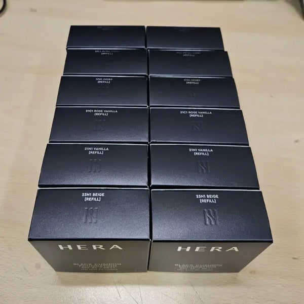 [BUNJANG] Hera Black Cushion Refill (15g) - Sealed / 미개봉) 헤라 블랙쿠션 리필(15g) 13N 17N 21C 21N 23N