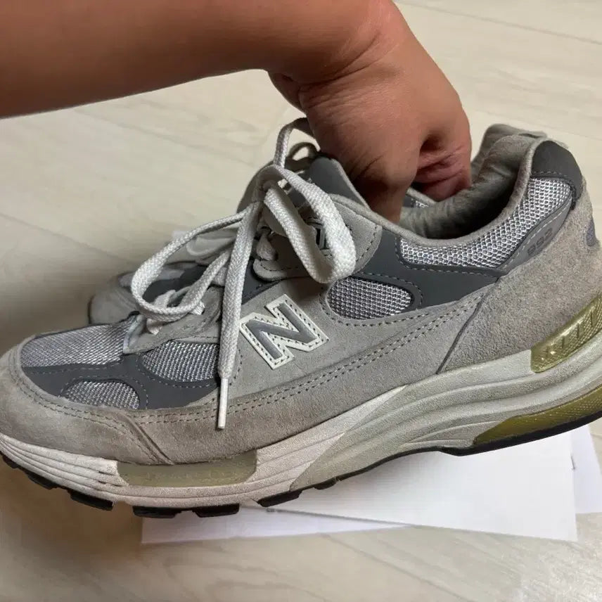 [BUNJANG] New Balance 992 Grey 265 Sneakers / 뉴발란스 992 그레이 265