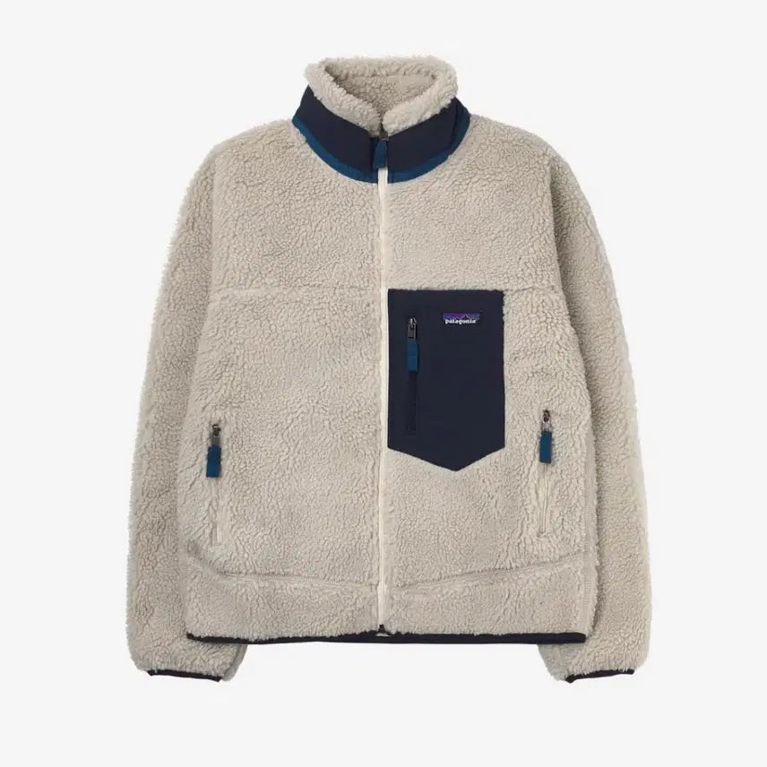[BUNJANG] Patagonia Classic Retro-X Jacket Fleece Natural / [L] 파타고니아 클래식 레트로X 자켓 플리스 내츄럴