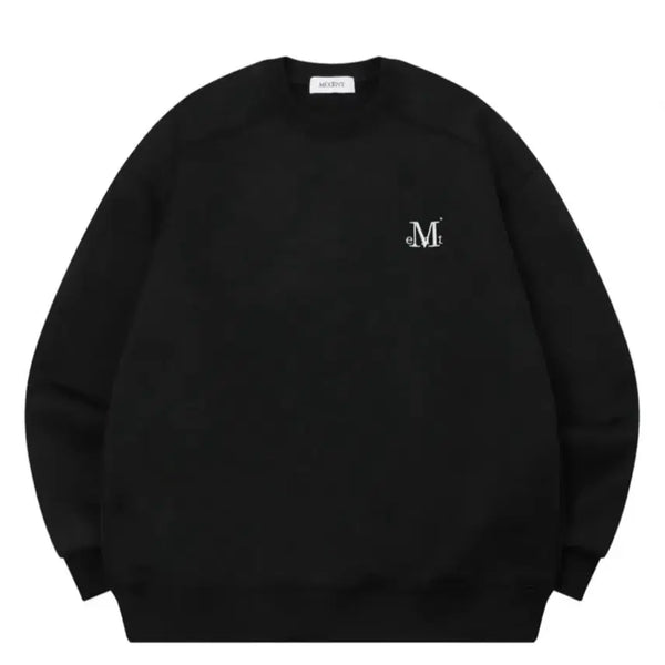 [BUNJANG] Musent Signature Basic Logo Sweatshirt / 택포)무센트 시그니처 베이직 로고 맨투맨