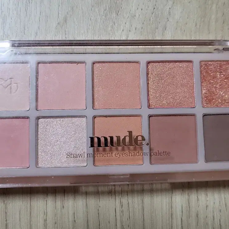 [BUNJANG] Mude Seoul Moment Eyeshadow Palette Peach Memory / 뮤드 숄 모먼트 아이섀도우 팔레트 피치메모리