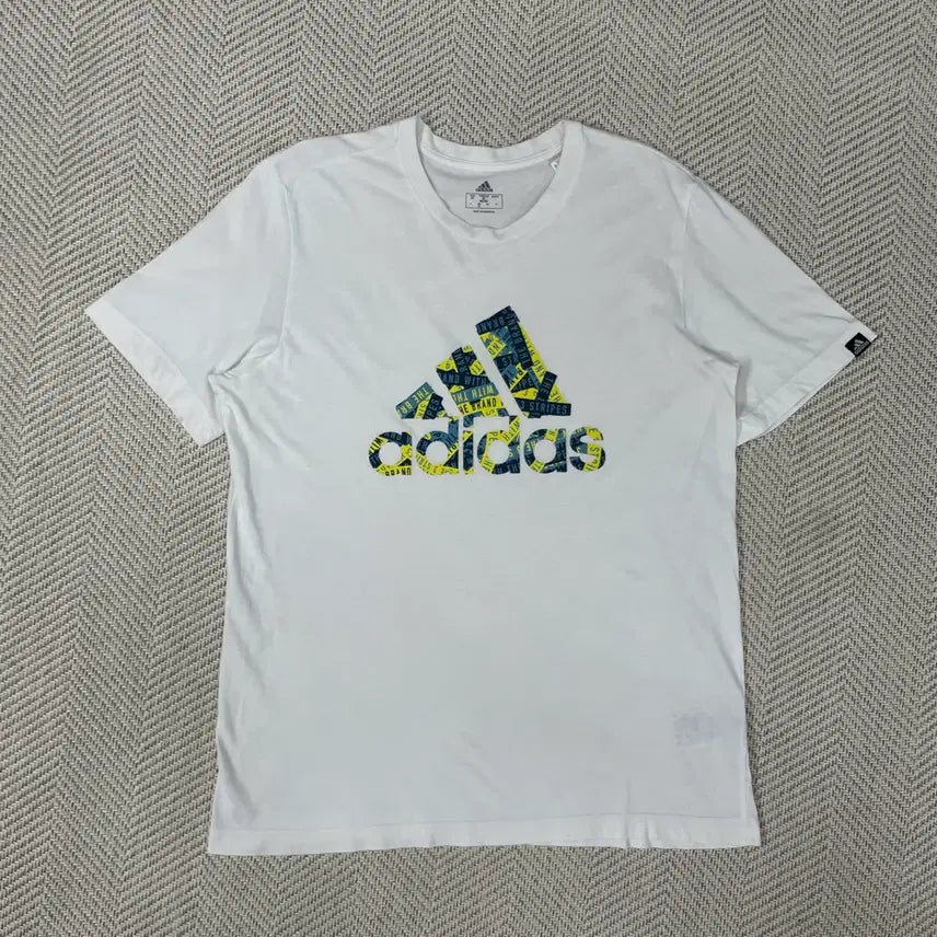 [BUNJANG] Adidas Short Sleeve T-Shirt White / 아디다스 반팔 티셔츠 흰색