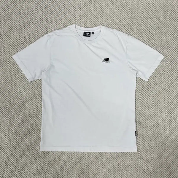 [BUNJANG] New Balance Short Sleeve T-Shirt White / 뉴발란스 반팔티 화이트