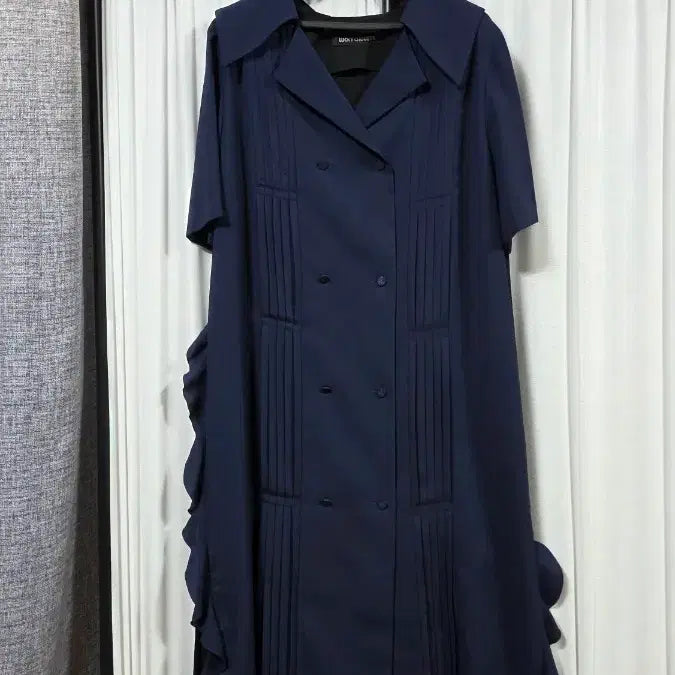 [BUNJANG] Lucky Chouette Asymmetrical Short-Sleeve Long Dress / 럭키슈에트언발란스반팔롱원피스(38)