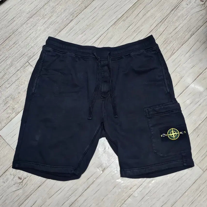 [BUNJANG] Stone Island Shorts Black XL / 스톤아일랜드 반바지 블랙 XL
