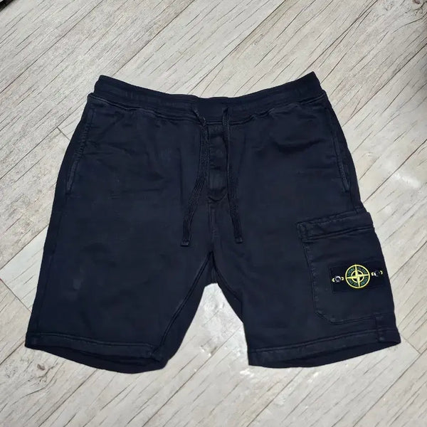 [BUNJANG] Stone Island Shorts Black XL / 스톤아일랜드 반바지 블랙 XL