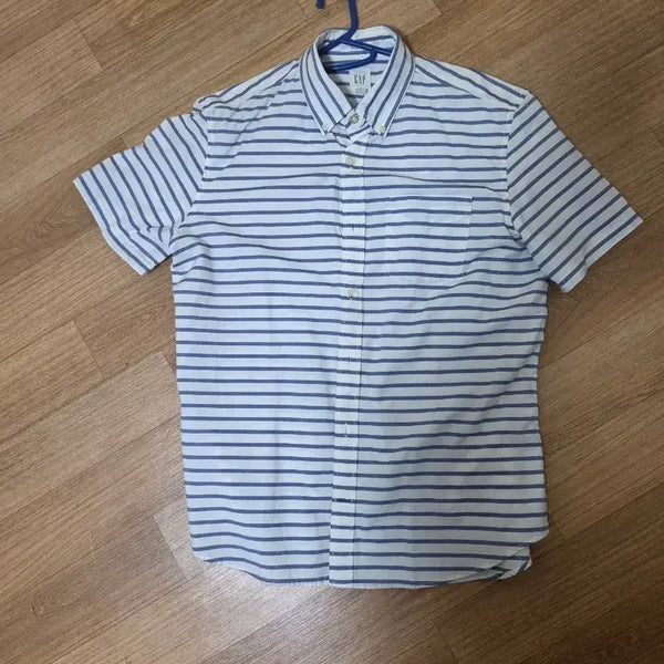 [BUNJANG] GAP Striped Casual Shirt Men's Size 100 / GAP 갭 스트라이프 셔츠 100(A급제품)