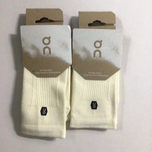 [BUNJANG] ON All Day Socks Ivory 2-Pair Set / 온(ON) 올데이 삭스 아이보리 2켤레 세트