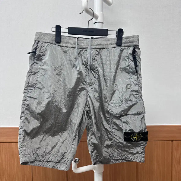 [BUNJANG] Stone Island Nylon Metal Bermuda Pants Grey / [31] 스톤아일랜드 나일론메탈 버뮤다 팬츠 그레이