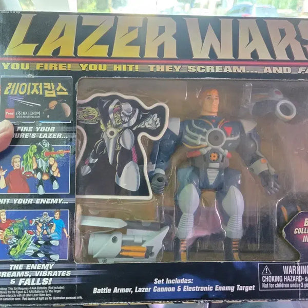 [BUNJANG] Tonny Korea Laser Wars Battle Armor Figure Set / 토니코리아 레이저워즈 배틀 아머 피규어