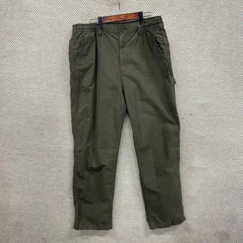 [BUNJANG] Uniqlo Carpenter Cotton Pants XL / 유니클로 카펜터 코튼팬츠 면바지 XL D02654