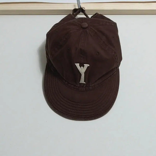 [BUNJANG] RYOO Y-OG Ball Cap Brown / RYOO 알와이오오 Y-OG 볼캡 모자 브라운 새상품