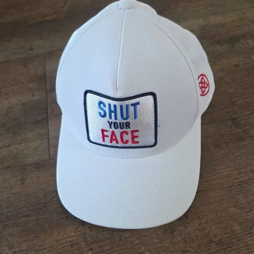 [BUNJANG] G/FORE Men's Cap White "SHUT YOUR FACE" / 지포어골프 남성모자
