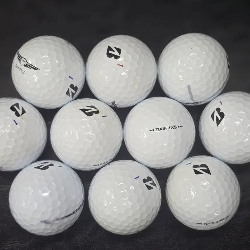 [BUNJANG] Bridgestone Tour B A-Grade 60 Used Golf Balls / 무배 브리지스톤 투어B A-급 60개 로스트볼