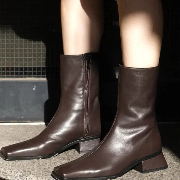 [BUNJANG] Paloma Wool Delta Boots Dark Brown Leather Size 36 / PALOMA WOOL 팔로마 울 델타 부츠 다크 브라운 36사이즈