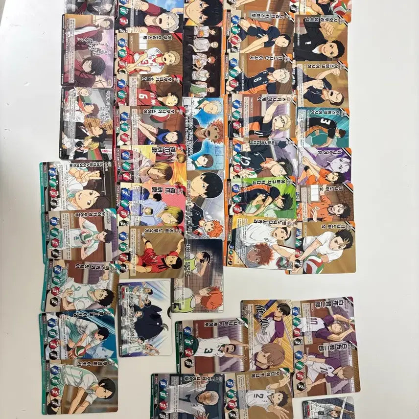 [BUNJANG] Haikyuu!! Voreca Card Bundle Set / 하이큐 바보카 판매 44장 일괄