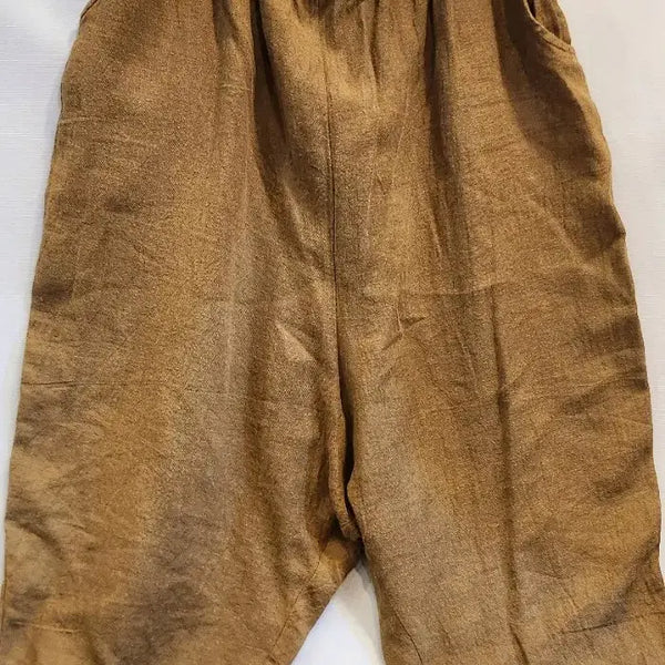 [BUNJANG] A+ Koloni Women's Linen Blend Slacks / a+ koloni 브라운 마87% 모13%바지