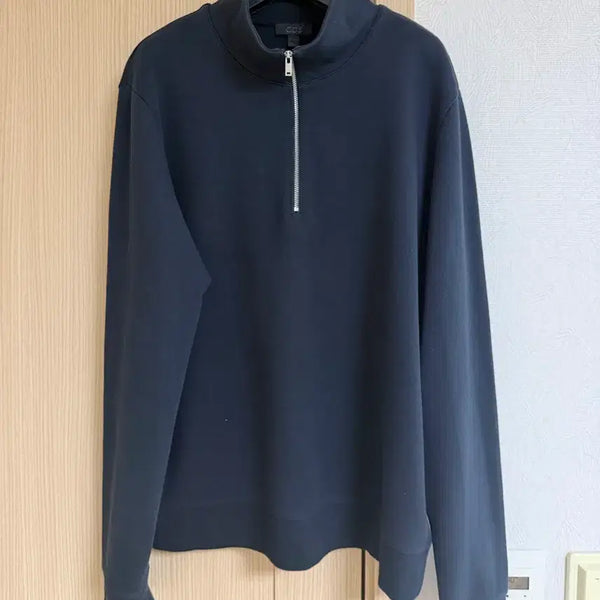 [BUNJANG] COS Half Zip-Up Navy L / Cos 코스 하프집업 네이비 L