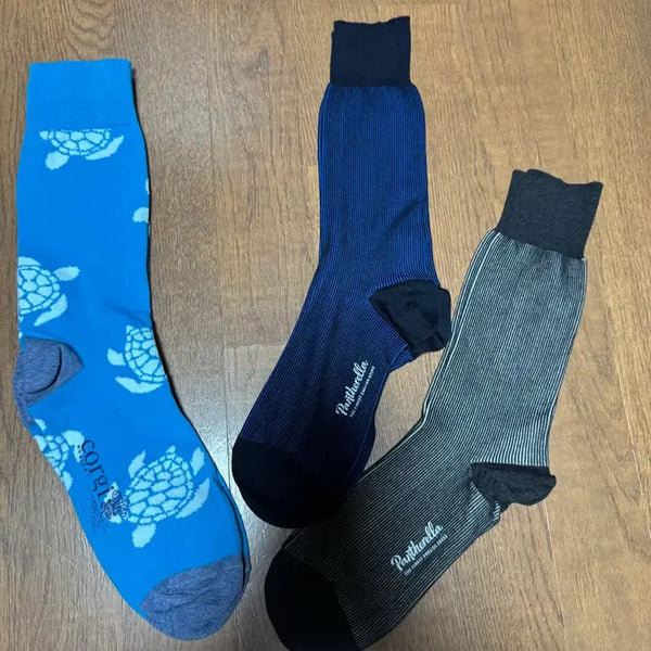 [BUNJANG] Fashion Socks Bundle (3 Pairs) - International Brands / 패션 양말 해외브랜드 3개 일괄 (새상품)
