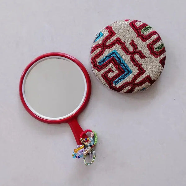[BUNJANG] Handmade Mirror Pouch / 휴대용 손거울 /거울집