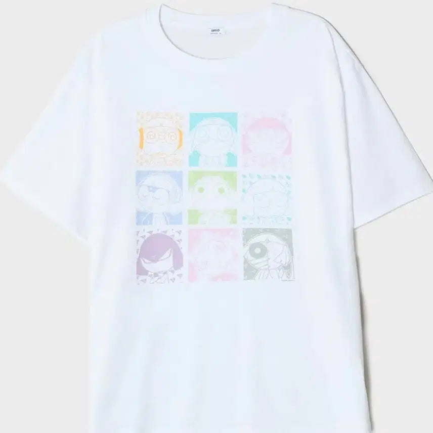 [BUNJANG] SPAO Keroro Frog Short Sleeve T-Shirt M / 미개봉 스파오 개구리 중사 케로로 반팔 티셔츠 M