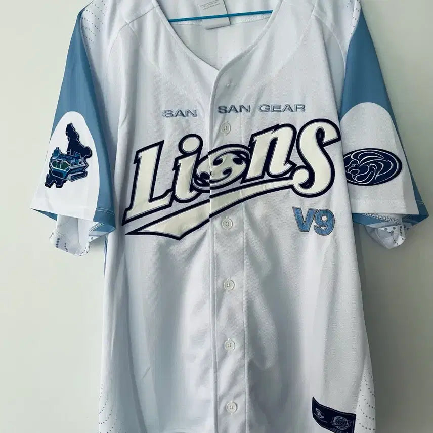 [BUNJANG] Samsung Lions Sansan Gear Jersey L / 삼성라이온즈 산산기어 유니폼 L