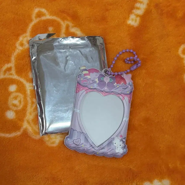 [BUNJANG] Sanrio Whipping Deco ID Photo Holder Keyring (Charmmy Kitty) / 산리오 휘핑데코 증명사진 홀더 키링 (챠미키티)