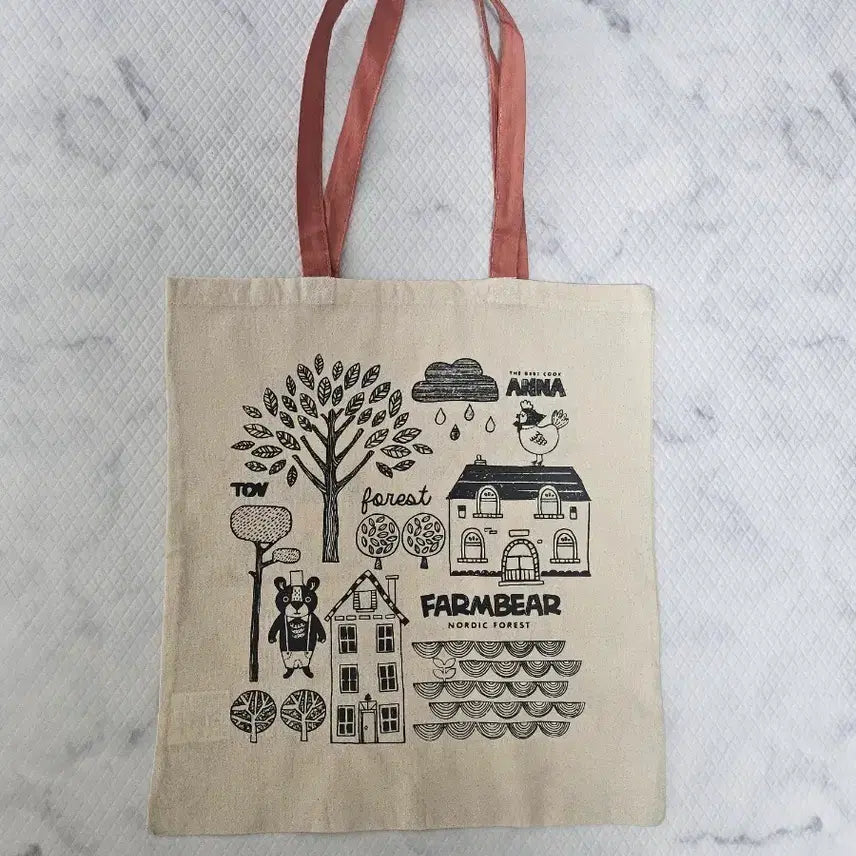 [BUNJANG] Palm Bear Eco Bag / 에코백