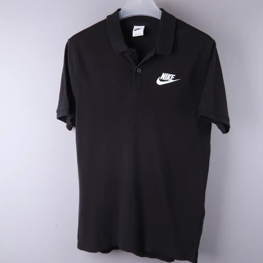 [BUNJANG] Nike Sportswear Matchup Short-Sleeve Polo T-Shirt Black (M) / 나이키 스포츠웨어 메치 업 숏슬리브 폴로 반팔 카라 블랙 (M)