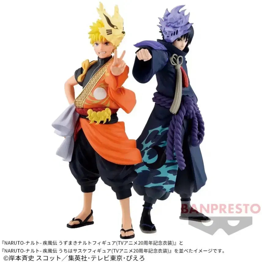 [BUNJANG] Banpresto Naruto Sasuke 20th Anniversary Figure / 급처 택포9) 20주년 나루토 사스케 반프레스토