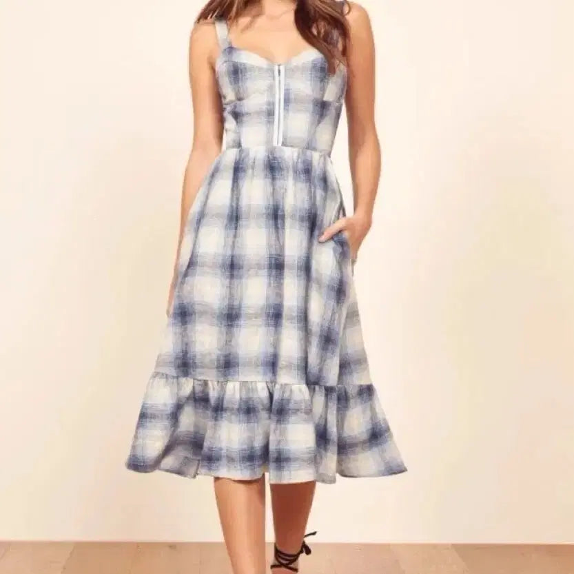 [BUNJANG] Reformation Linen Dress / 리포메이션 린넨 원피스